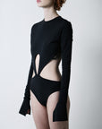 Agna | Body escote frontal | Nova | Negro