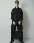 M18 Suede Leather Jacket Macedonio | Negro