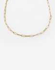 MJ06 Collar De Eslabones Oro 14K