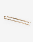 MJ04.3 Brazalete Eslabón Triple Oro 10K