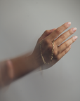 MJ04.2 Brazalete Eslabón Triple Oro 10K