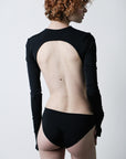 Agna | Body escote frontal | Nova | Negro