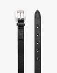 M18  Leather Belt Ponciano | Negro Plata