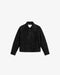 M18  Suede Leather Jacket Macedonio | Negro