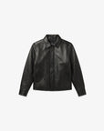 M18  Leather Jacket Macedonio | Negro