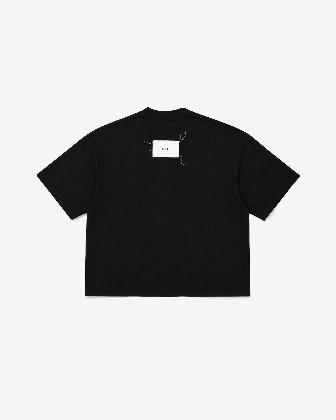M18 | T-Shirt Santa Lucía | Negro