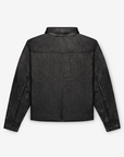 M18  Leather Jacket Macedonio | Negro